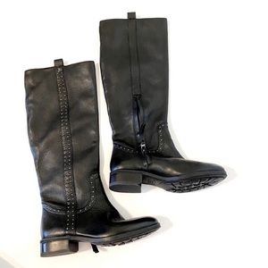 Sam Edelman prina black studded boots size 7